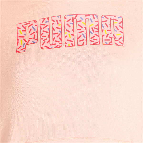 Graphic Women's Regular Fit Hoodie, Peach Parfait, extralarge-IND
