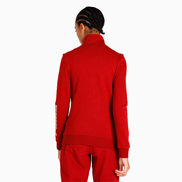 WMN Graphic Women's Regular Fit Jacket, Intense Red, extralarge-IND