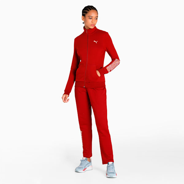 WMN Graphic Women's Regular Fit Jacket, Intense Red, extralarge-IND