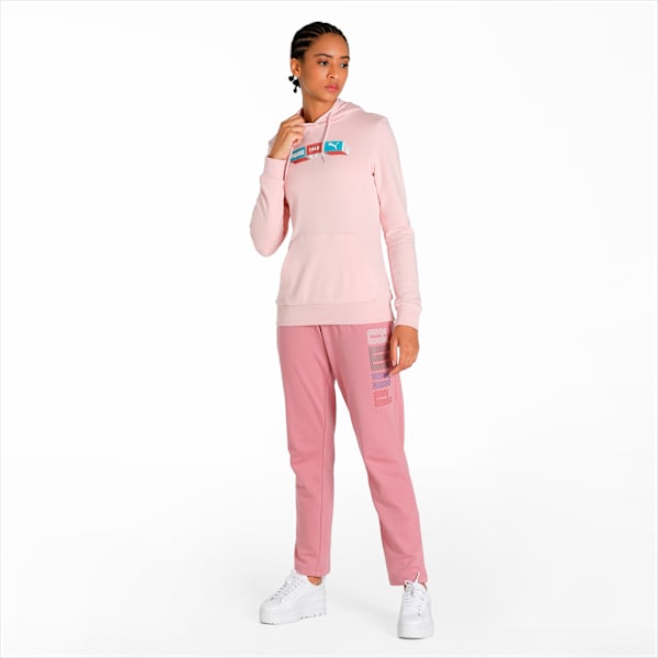 Graphic Women's Regular Fit Hoodie, Lotus, extralarge-IND