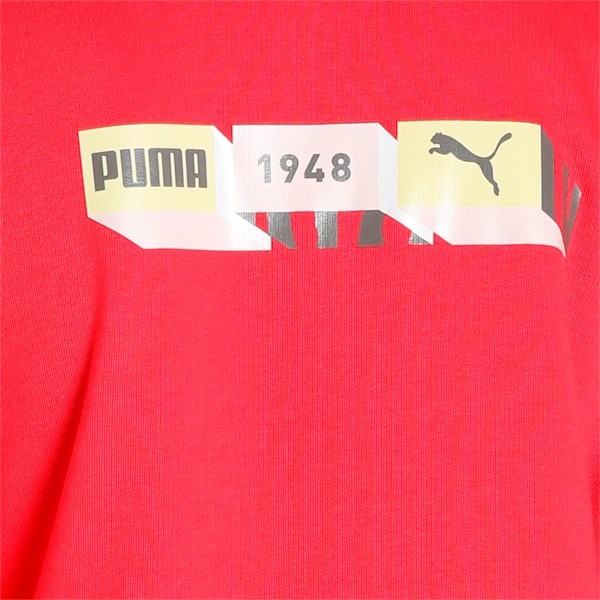 PUMA Graphic Women's Regular Fit Jacket, Paradise Pink, extralarge-IND