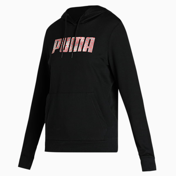 PUMA Graphic Women's Hoodie, Puma Black