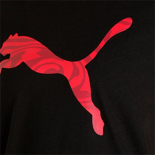PUMA Graphic Women's Regular Fit T-Shirt, Puma Black, extralarge-IND