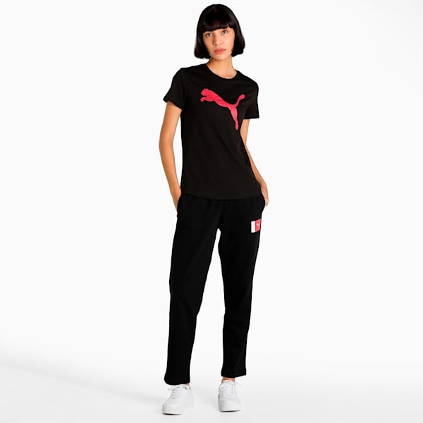 PUMA Graphic Women's Regular Fit T-Shirt, Puma Black, extralarge-IND