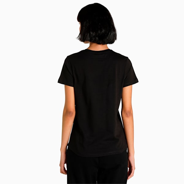 PUMA Graphic Women's Regular Fit T-Shirt, Puma Black, extralarge-IND