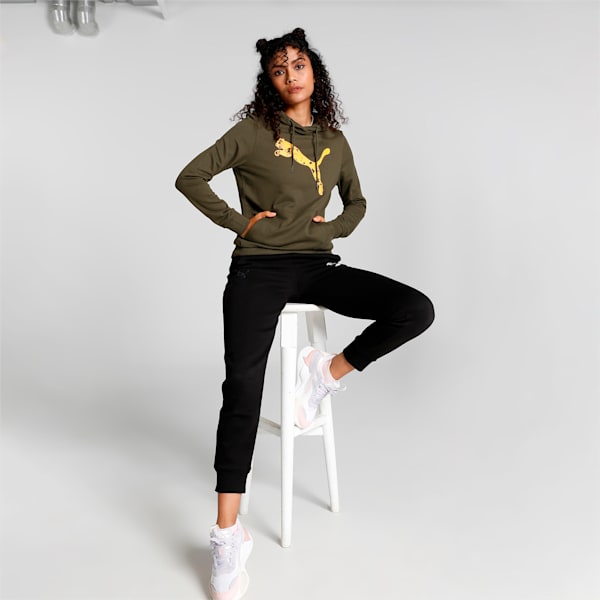 Graphic Women's Regular Fit Hoodie, Forest Night, extralarge-IND