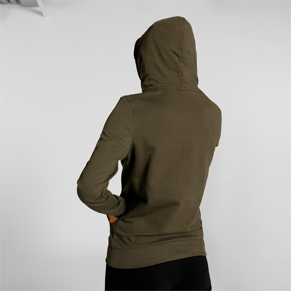 Graphic Women's Regular Fit Hoodie, Forest Night, extralarge-IND