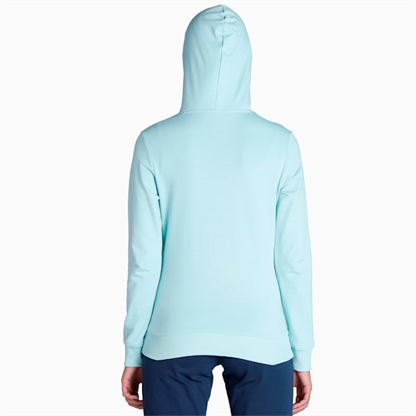 PUMA Graphic Women's Regular Fit Hoodie, Eggshell Blue, extralarge-IND