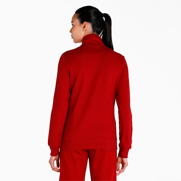 Graphic Women's Regular Fit Jacket, Intense Red, extralarge-IND