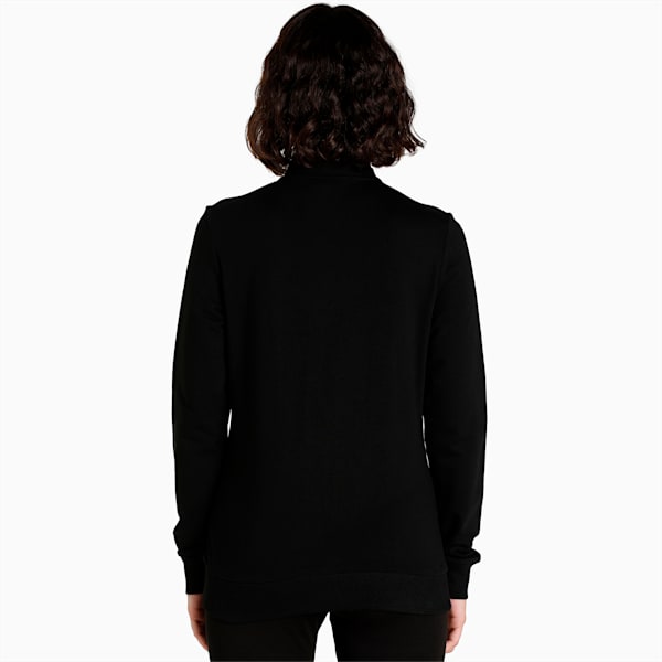PUMA Graphic Women's Regular Fit Jacket, Puma Black, extralarge-IND