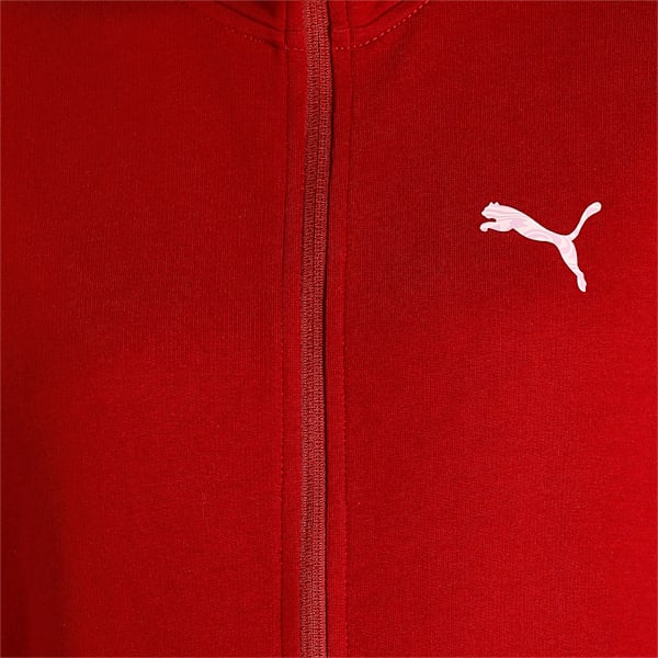 PUMA Graphic Women's Regular Fit Jacket, Intense Red, extralarge-IND