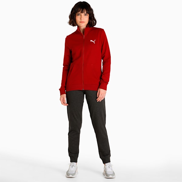 Graphic Women's Regular Fit Jacket, Intense Red, extralarge-IND