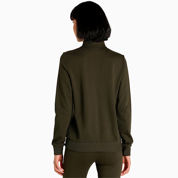 Graphic Women's Regular Fit Jacket, Forest Night, extralarge-IND