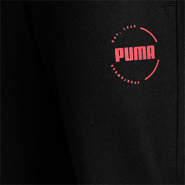 PUMA Graphic Women's Regular Fit Pants, Puma Black, extralarge-IND