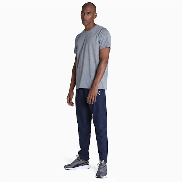 Men's Woven Regular Fit Trackpants, PUMA Navy, extralarge-IND