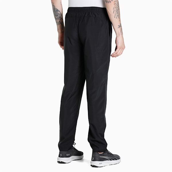 Men's Woven Regular Fit Trackpants, Puma Black, extralarge-IND