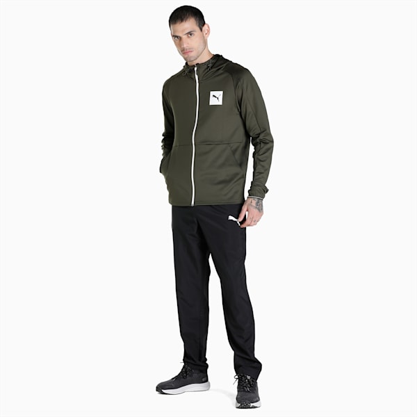 Men's Woven Regular Fit Trackpants, Puma Black, extralarge-IND