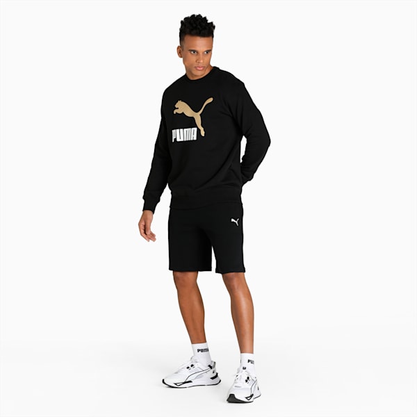 Ottoman Men's Regular Fit Shorts, Puma Black, extralarge-IND