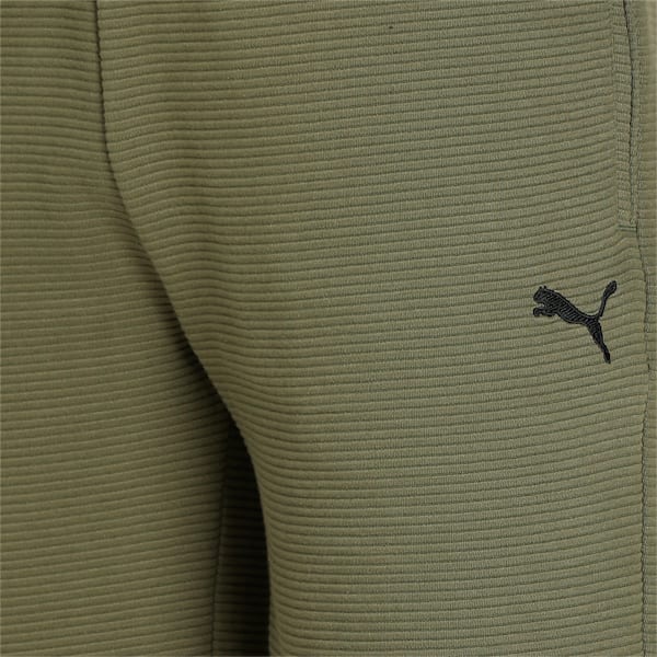 Ottoman Men's Regular Fit Shorts, Dark Green Moss, extralarge-IND
