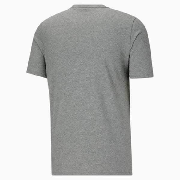 Power Logo Men's Tee, Medium Gray Heather, extralarge