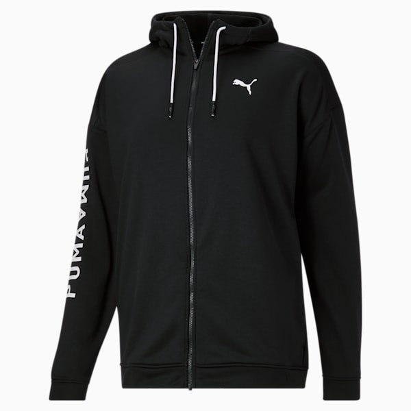 Train Logo Men's Hoodie BT, Puma Black, extralarge