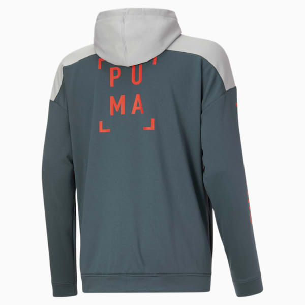 Train Logo Men's Hoodie BT, Dark Slate