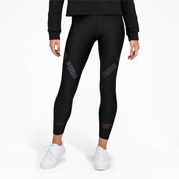 Logo 7/8 Women's Training Leggings, Puma Black, extralarge