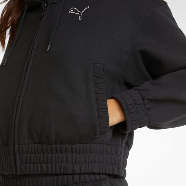 HER Full-Zip Women's Hoodie, Puma Black, extralarge