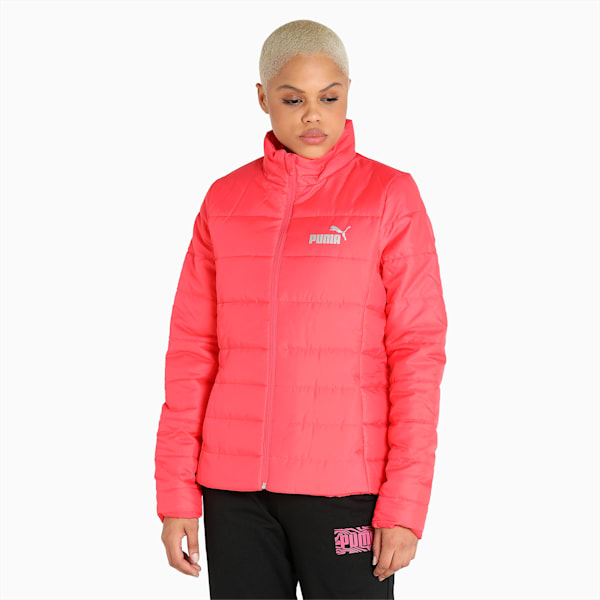 Padded Slim Fit Women's Jacket, Paradise Pink, extralarge-IND