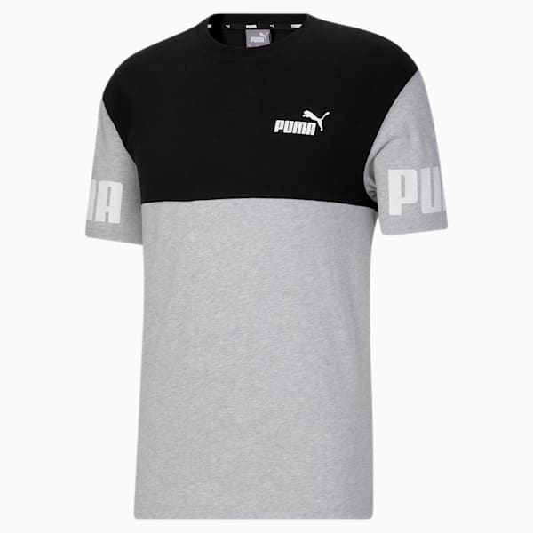 Power Color-Blocked Men's Tee | PUMA