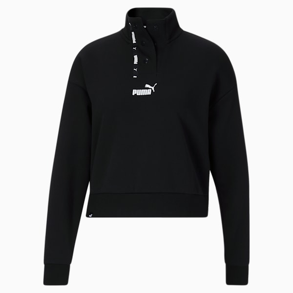 Capilares ajustar diagonal Power Tape Crew Neck Women's Sweatshirt | PUMA