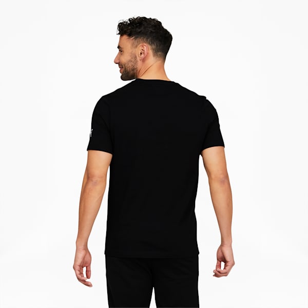 Advanced Circle Graphic Crew Neck Men's Tee, Puma Black, extralarge