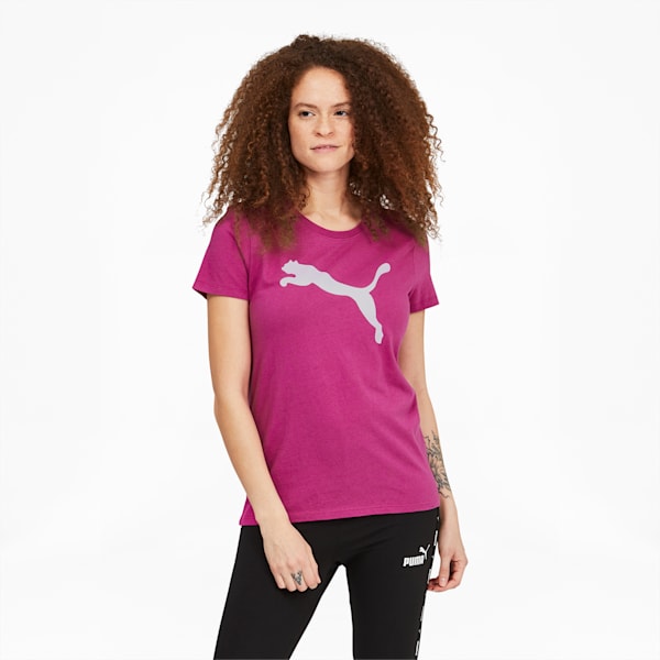 Modern Gradient Graphic Women's Tee, Festival Fuchsia, extralarge