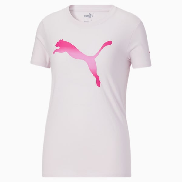 Modern Gradient Graphic Women's Tee, Lavender Fog