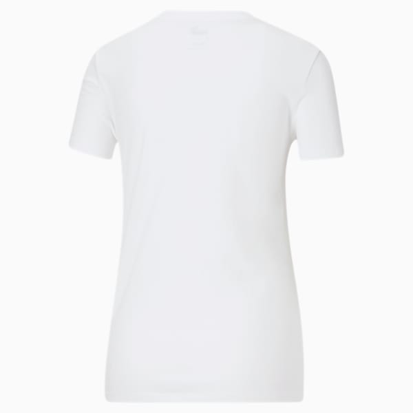 Rainbow Logo Graphic Women's Tee, Puma White, extralarge