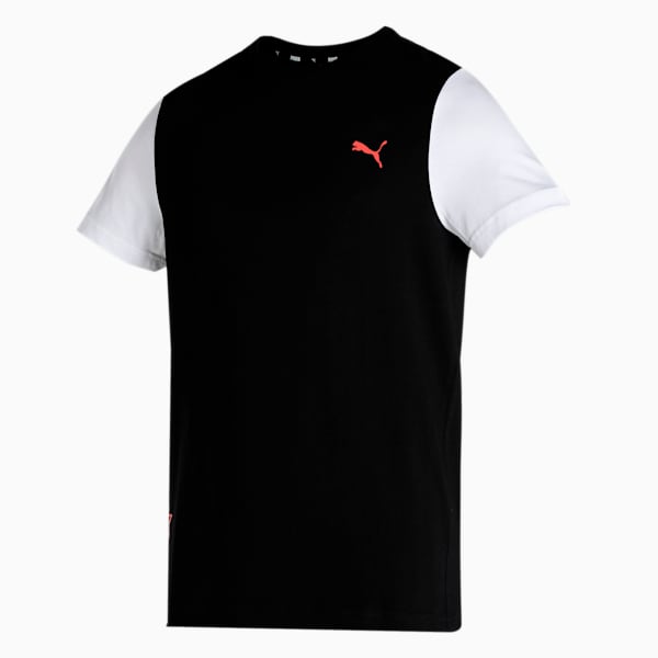 Men's Crew-Neck T-Shirt, Puma Black, extralarge-IND