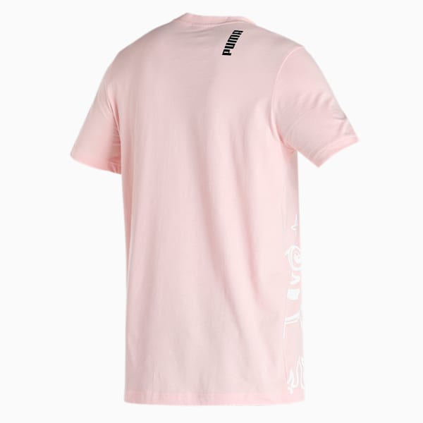 PUMA x 1DER Men's Regular Fit Graphic T-Shirt, Lotus, extralarge-IND