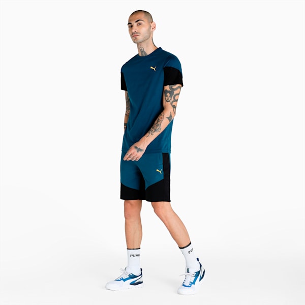 Men's Casual Shorts, Intense Blue, extralarge-IND