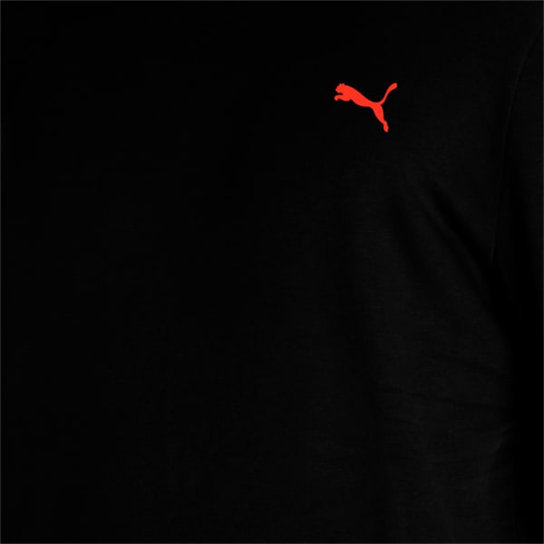 Men's Regular Fit Colorblock Hoodie, Puma Black, extralarge-IND