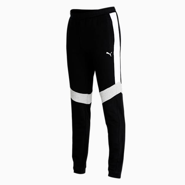 Men's Colorblock Pants, Puma Black, extralarge-IND