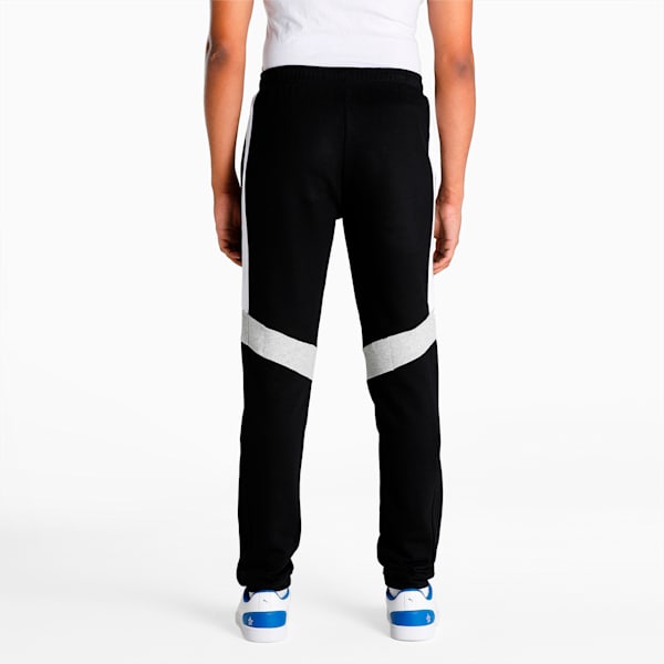Men's Colorblock Pants, Puma Black, extralarge-IND