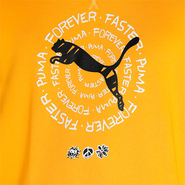 Crew Men's Sweatshirt, Saffron, extralarge-IND