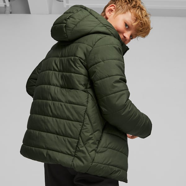 Essentials Padded Jacket Youth, Myrtle, extralarge-GBR