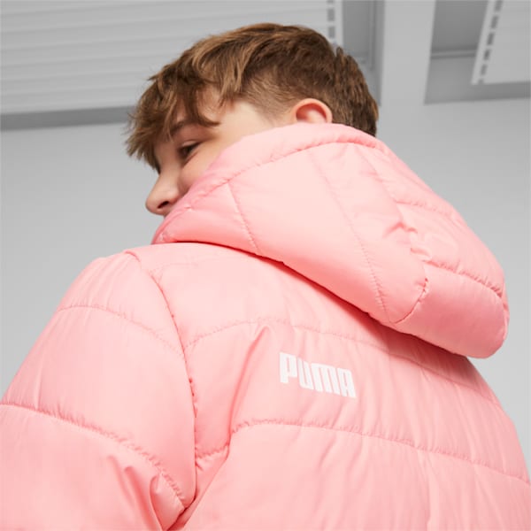 Essentials Padded Jacket Youth, Peach Smoothie, extralarge-GBR