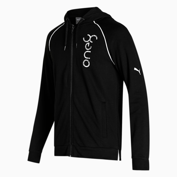 PUMA x one8 Logo Men's Jacket, Puma Black, extralarge-IND