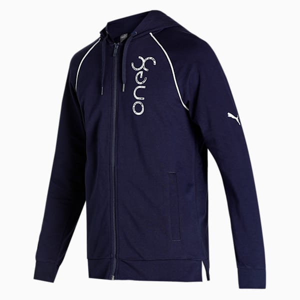 PUMA x one8 Logo Men's Jacket, Peacoat, extralarge-IND