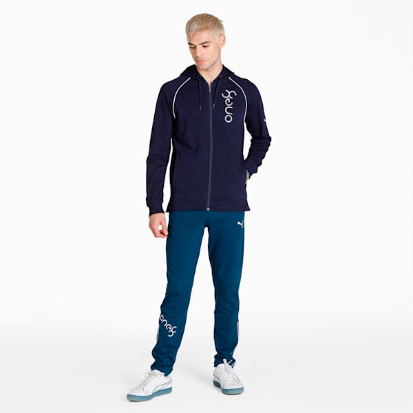PUMA x one8 Logo Men's Jacket, Peacoat, extralarge-IND
