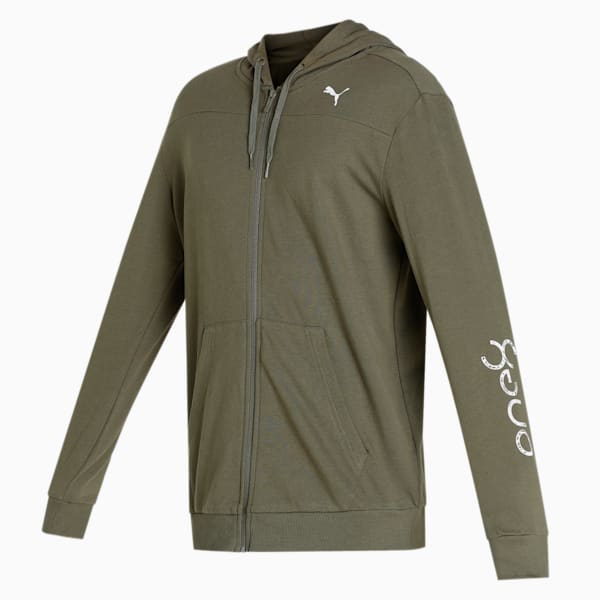 PUMA x one8 Men's Full Zip Jacket, Grape Leaf, extralarge-IND