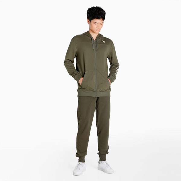 PUMA x one8 Men's Full Zip Jacket, Grape Leaf, extralarge-IND