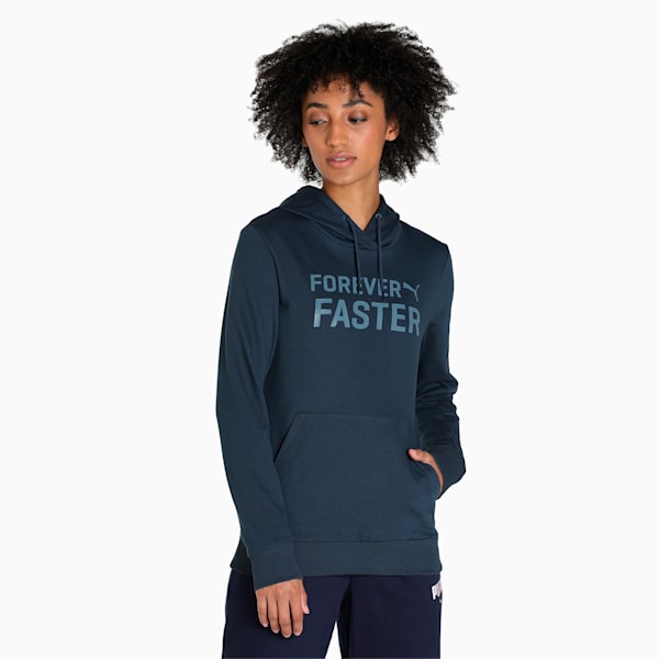 Forever Faster Women's Regular Fit Hoody, Spellbound, extralarge-IND